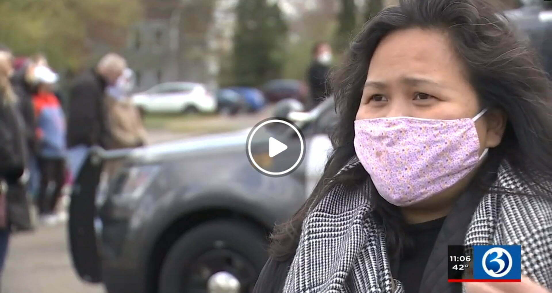 Rally held in Simsbury to condemn attacks against Asian Americans